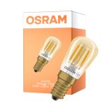 Osram Vintage 1906 LED Special Shapes E14 Tubular Keltainen 2.8W 250lm - 822 Erittäin Lämmin Valkoinen | Himmennettävä - Korvaa 25W