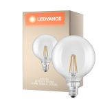 Ledvance Classic LED Globe LED E27 Globe Filament Kirkas 5.9W 806lm - 827 Erittäin Lämmin Valkoinen | Korvaa 60W