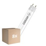 Monipakkaus 8x Osram LED Putki T8 (EM/Mains) Standard Output 5.4W 650lm - 840 Kylmä Valkoinen | 44cm - Korvaa 15W