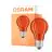Osram LED Star Classic Decor E27 Päärynä Filament Matta 2.5W 160lm - Oranssi | Korvaa 17W