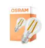 Osram Classic LED E27 Päärynä Filament Kirkas 3.8W 806lm Ultra Efficiency - 840 Kylmä Valkoinen | Korvaa 60W