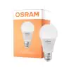 Osram Smart+ Mattamustaer Classic LED E27 Päärynä Matta 9W 806lm - 827-865 Säädettävä Valkoinen | Himmennettävä - Korvaa 60W