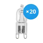 Monipakkaus 20x Osram Halogeeni G9 HaloPin Eco 48W
