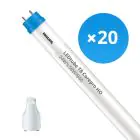 Monipakkaus 20x Philips LED Putki T8 CorePro (EM/Mains) High Output 24W 2700lm - 840 Kylmä Valkoinen | 150cm - Korvaa 58W